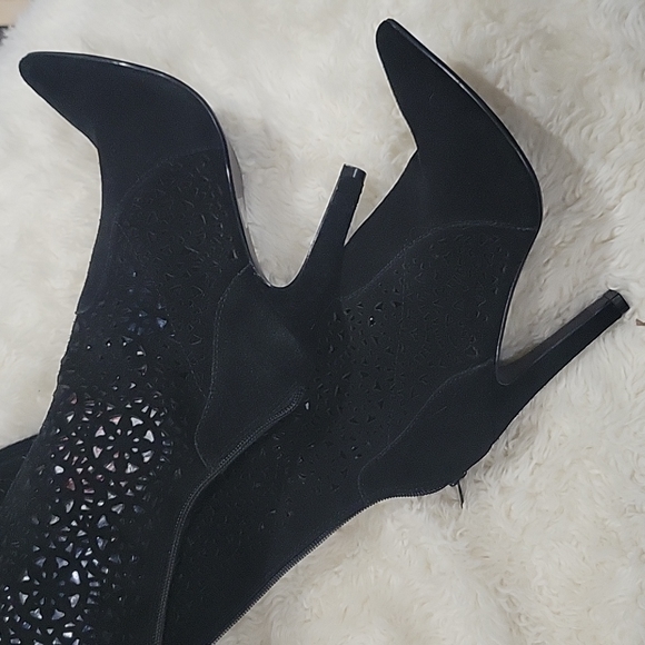 Knock Their Socks Off Sexy OTK Fergie knee high boot sz5.5 - Picture 6 of 8